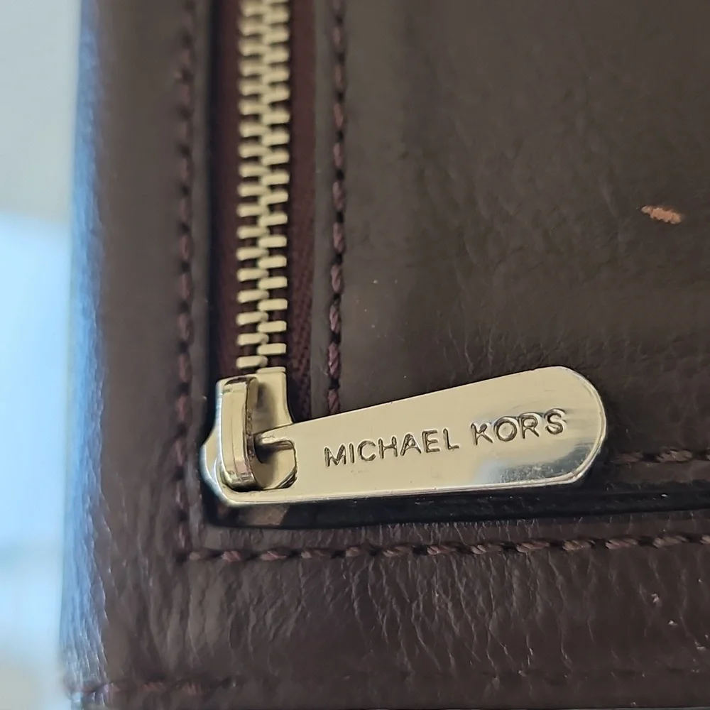 Vintage Michael Kors Leather Studded Wallet - Picture 9 of 11